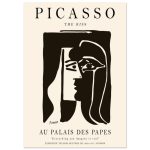 Picasso's 'The Kiss' Abstract Art Poster – Premium Matte Paper Print for Modern Decor
